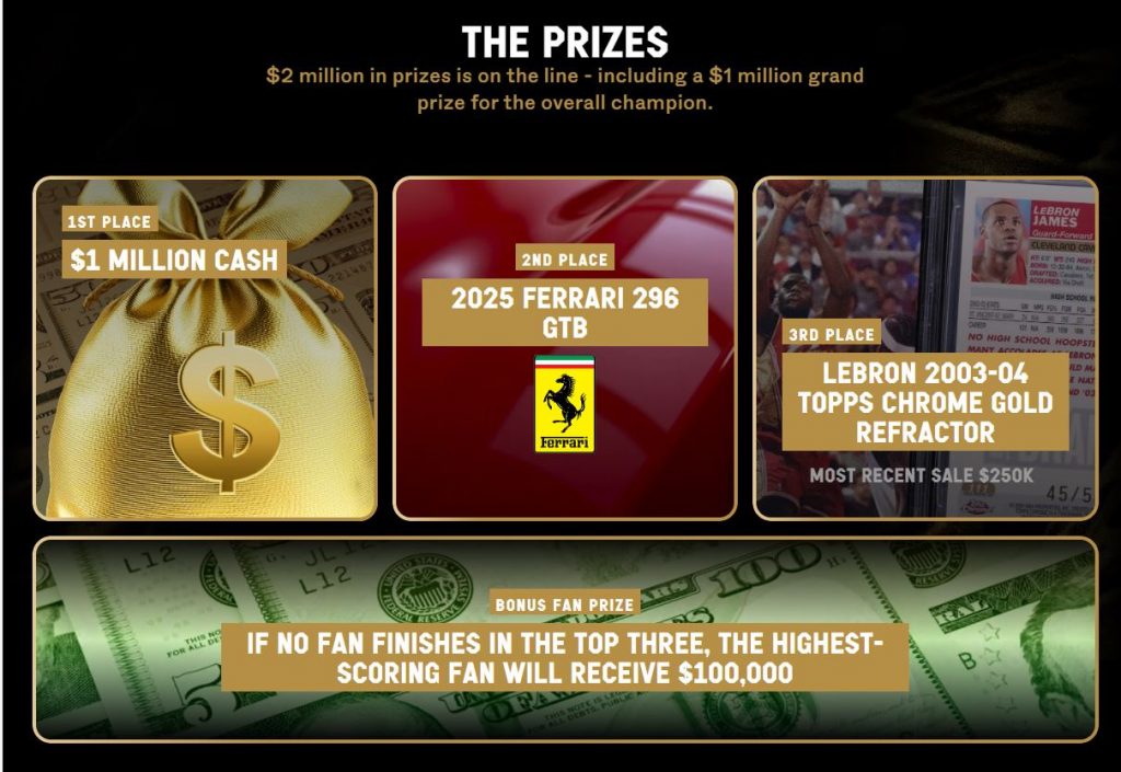 Fanatics Fest Games- Prizes