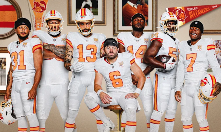 Bucs feiern 50 Jahre mit Creamsicle Uniform Comeback