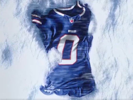 Szene aus dem Teaser für die Rivalries Uniform der Buffalo Bills | Quelle: NFL / Buffalo Bills