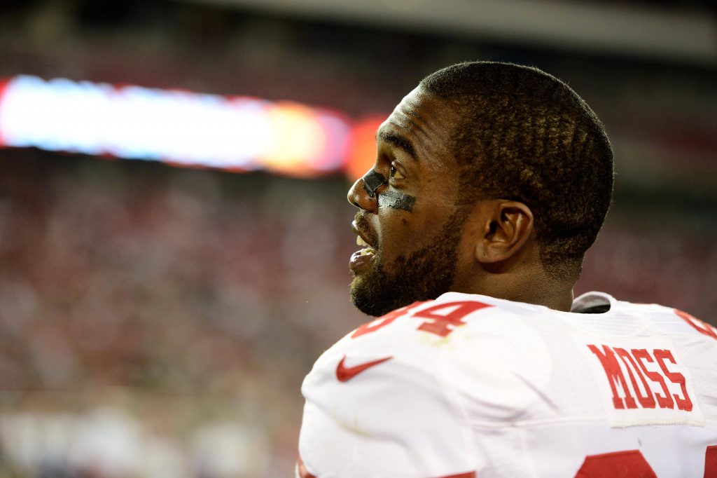 US PRESSWIRE Sports Oct. 29, 2012 Glendale, AZ, USA San Francisco 49ers wide receiver 84 Randy Moss against the Arizona Cardinals at University of Phoenix Stadium. The 49ers defeated the Cardinals 24-3. Glendale Arizona United States, EDITORIAL USE ONLY PUBLICATIONxINxGERxSUIxAUTxONLY Copyright: xMarkxJ.xRebilas-USAxTODAYxSportsx 6748546