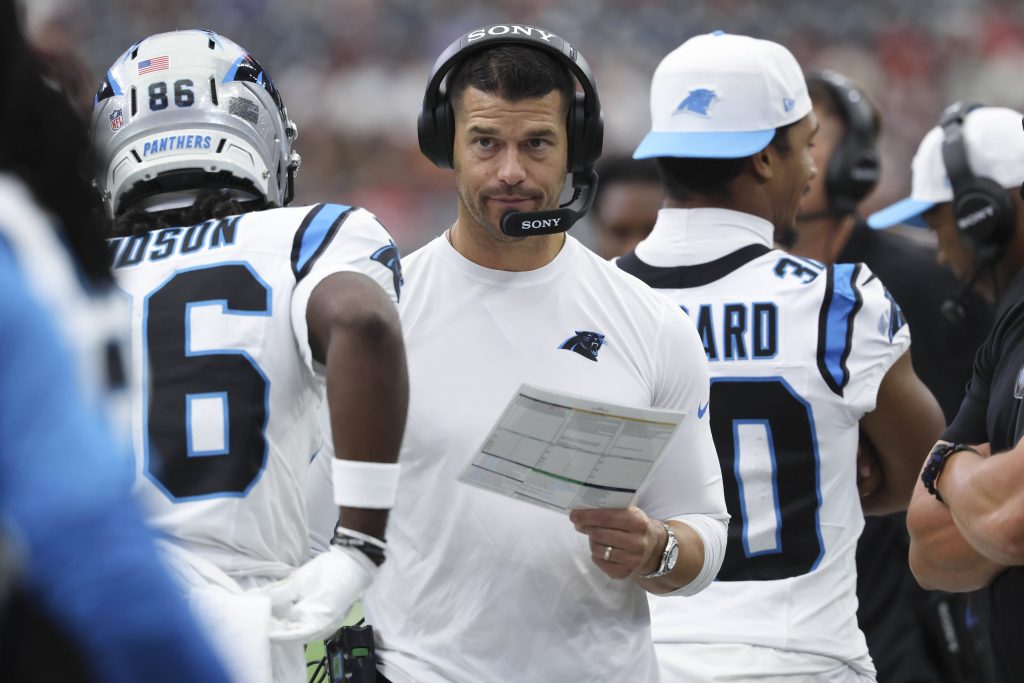 Panthers Head Coach Dave Canales