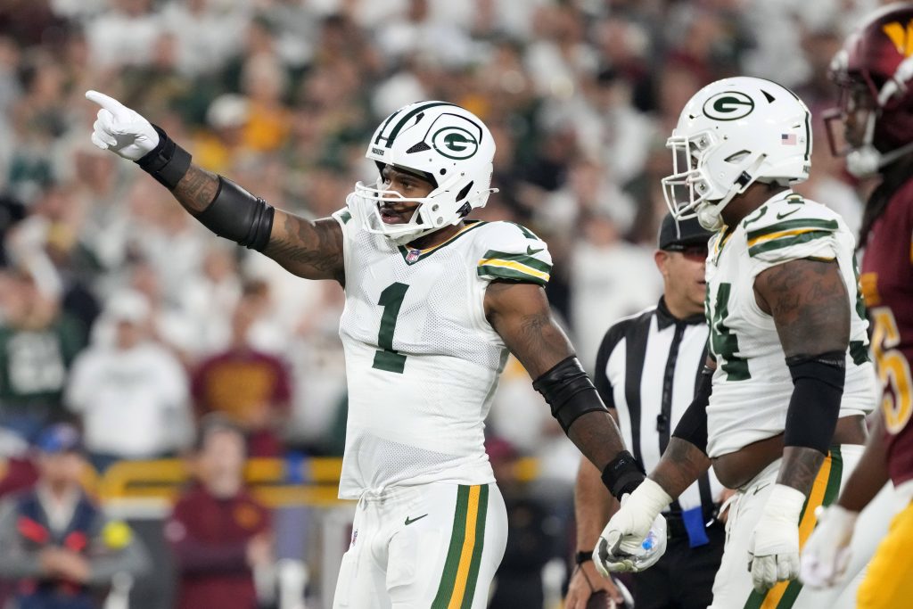 Micah Parsons #1 (Green Bay Packers) will in seiner alten Heimat in NFL Week 4 auf die Jagd gehen