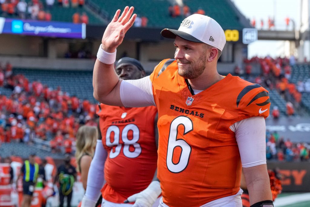Jake Browning #6 Cincinnati Bengals
