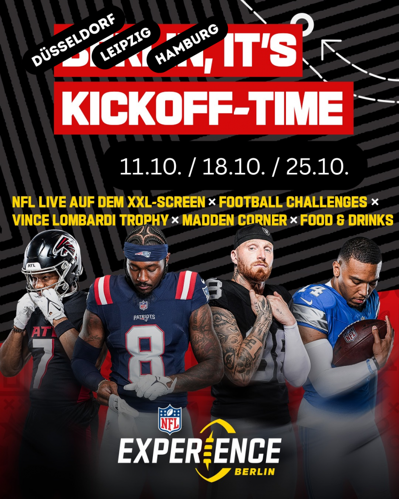 NFL Experience Düsseldorf NFL Experience Leipzig NFL Experience Hamburg