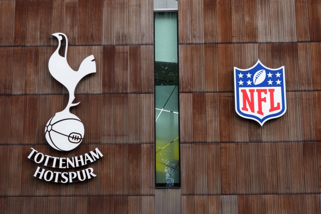 Das Tottenham Hotspur Stadium ist bereit für das zweite NFL London Game 2025.