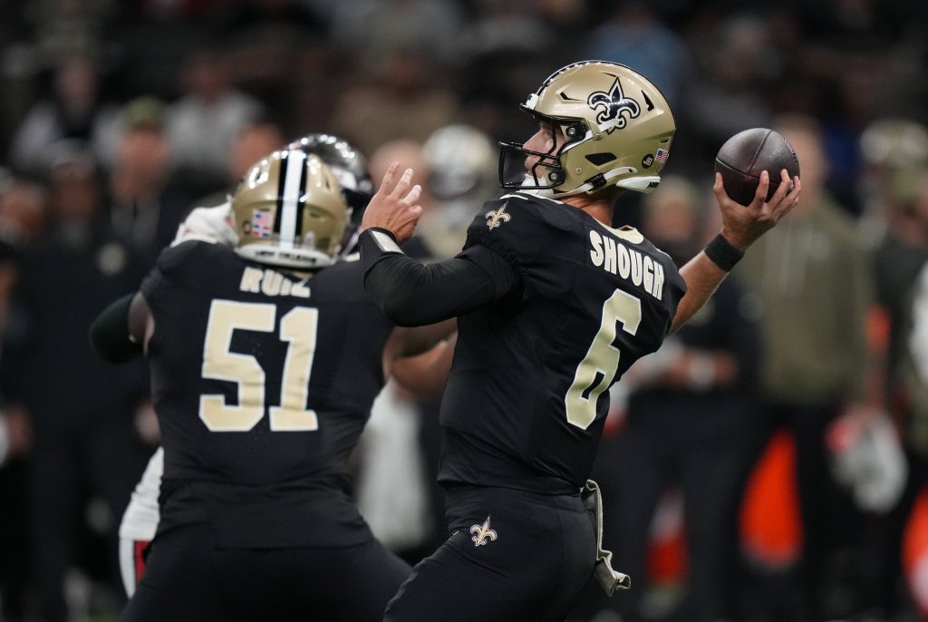 Quarterback Tyler Shough wurde vor Week 9 zum Starter bei den New Orleans Saints ernannt.