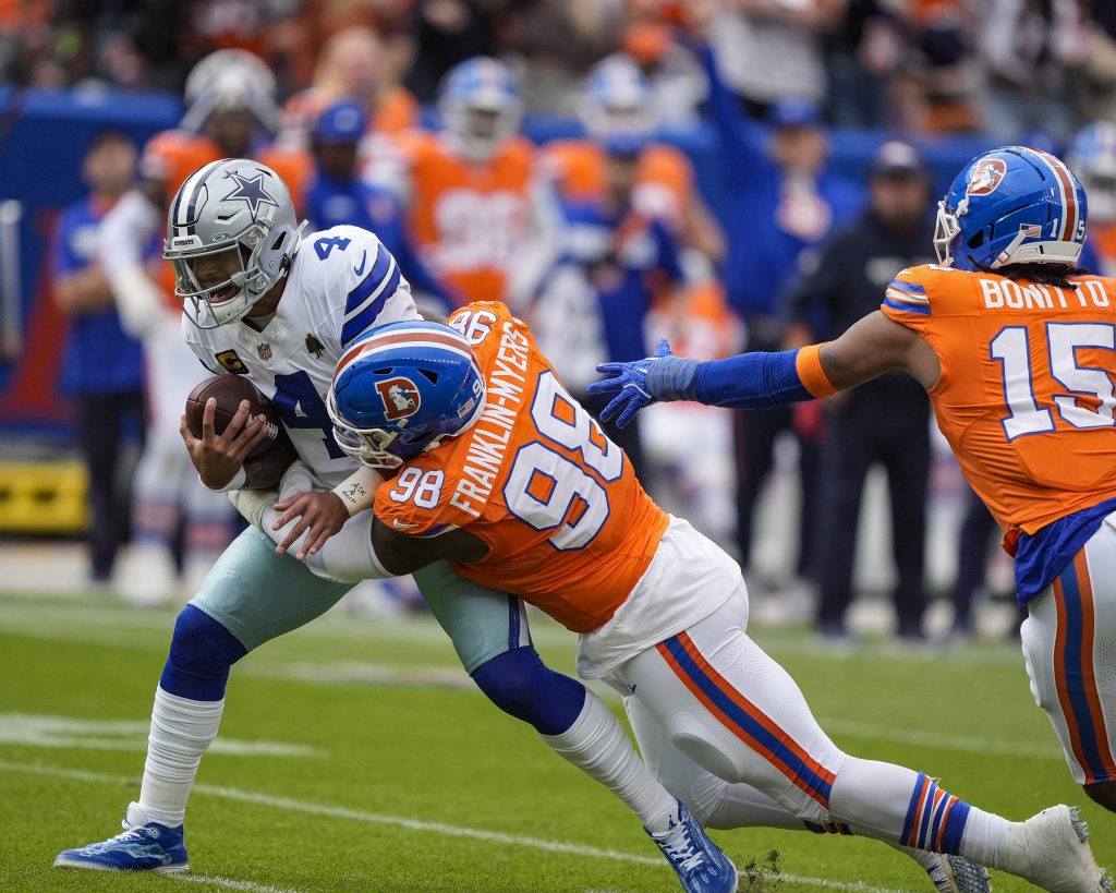 Die Defense der Denver Broncos dominerte auch in Week 8 gegen die Dallas Cowboys.