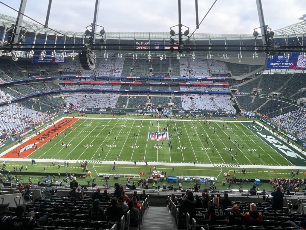 Tottenham Hotspurs Stadium (Seatview Upper Section) - NFL London Game Denver Broncos vs. New York Jets 2025
