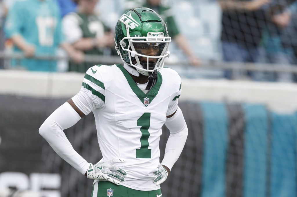 Jets Cornerback Sauce Gardner wechselt zur Trade Deadline zu den Indianapolis Colts