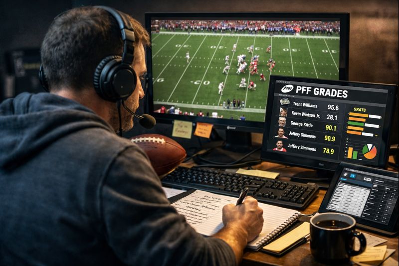 Ein Blick hinter die Kulissen der NFL-Analyse: PFF bewertet jede Aktion Play für Play und macht Leistungen sichtbar, die im klassischen Boxscore oft verborgen bleiben.