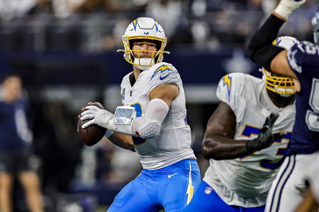 Justin Herbert im Fokus – der Chargers-Quarterback führt sein Team durch die entscheidende Phase der Saison und steht auch in NFL Week 17 unter besonderer Beobachtung im Playoff-Rennen