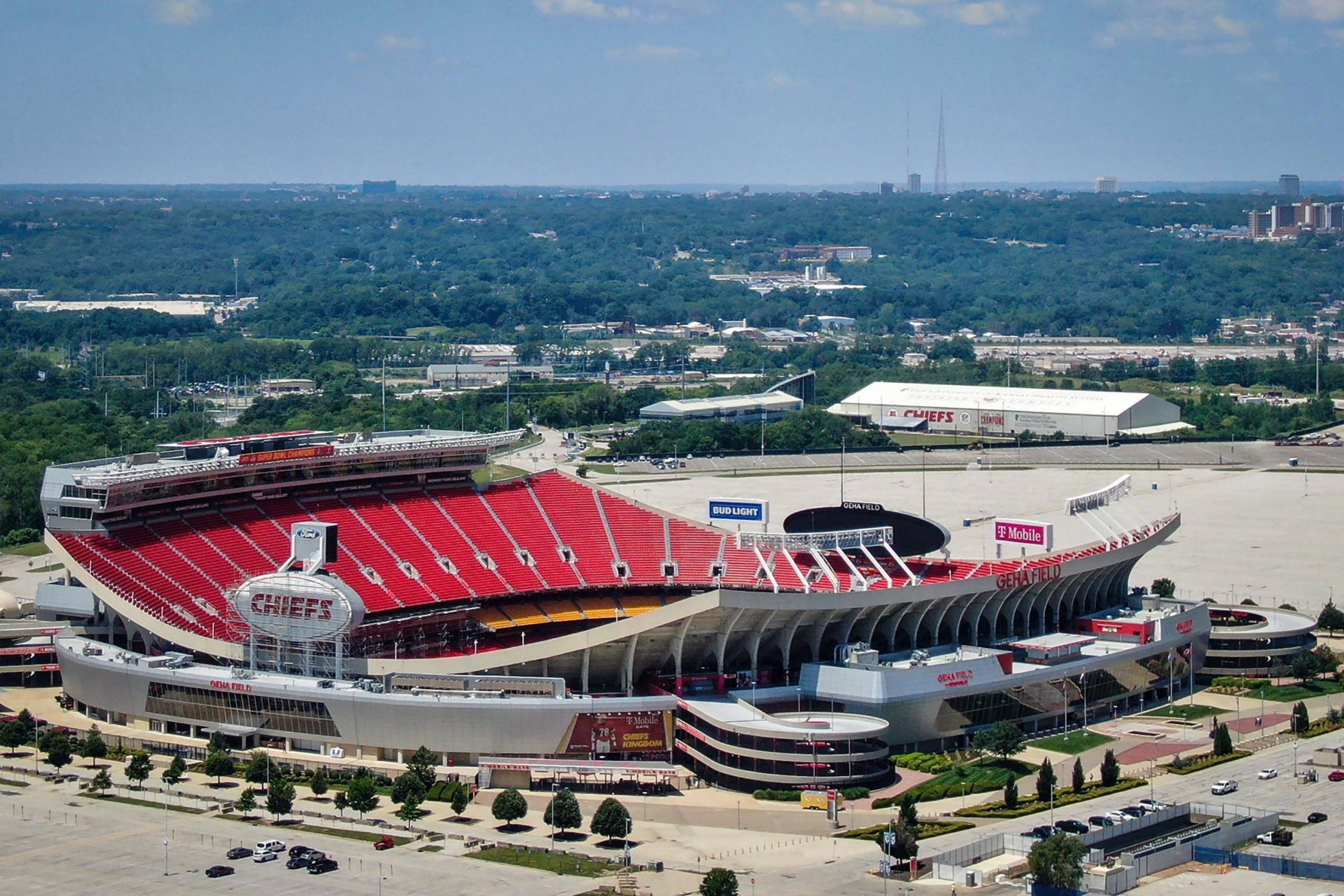 Bis 2031 noch Heimat der Kansas City Chiefs - Arrowhead Stadium