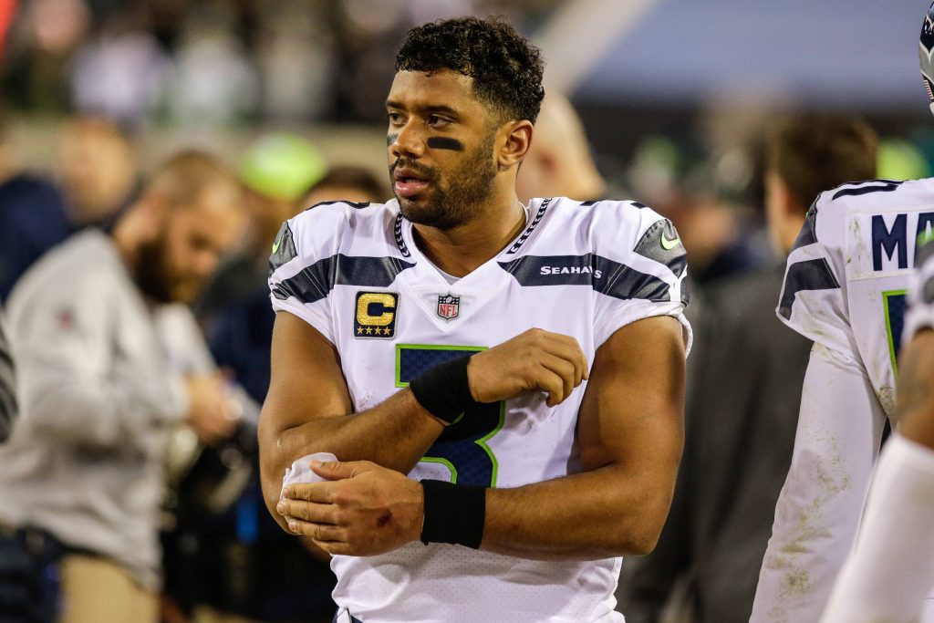 Russell Wilson während seiner erfolgreichen Zeit bei den Seattle Seahawks.