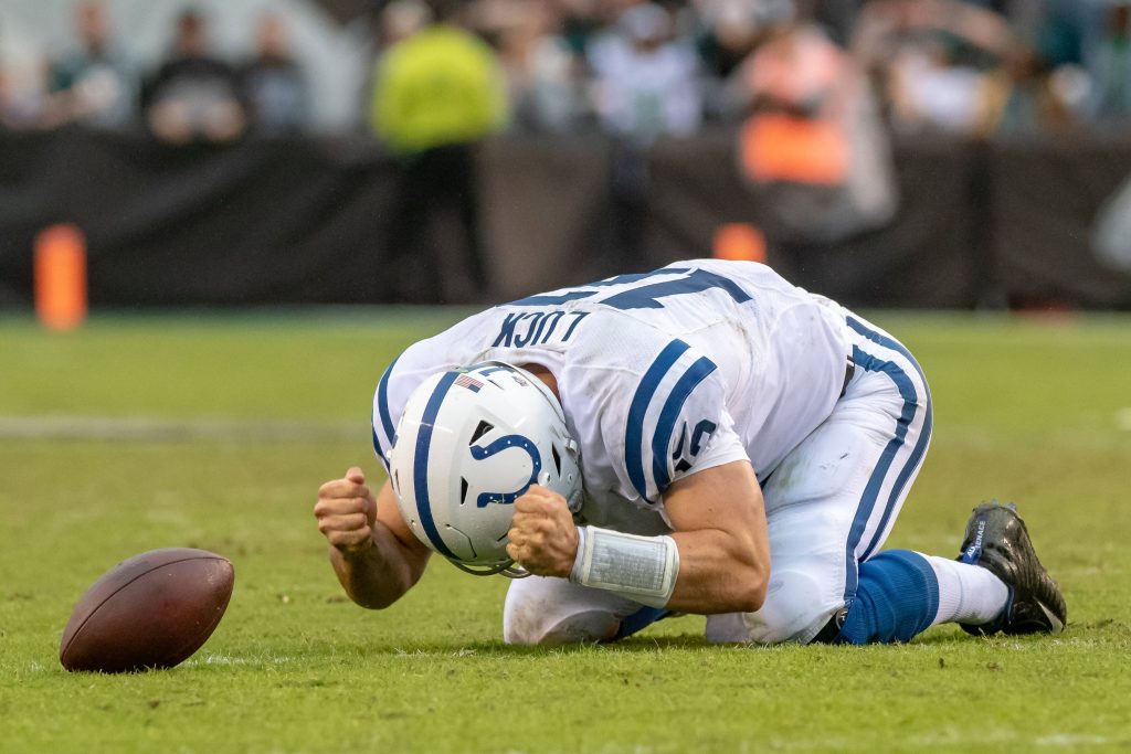 Der ehemalige Quarterback-Superstar Andrew Luck verkündete am 24. August 2019 im Alter von nur 29 Jahren völlig überraschend seinen sofortigen Rücktritt aus der NFL