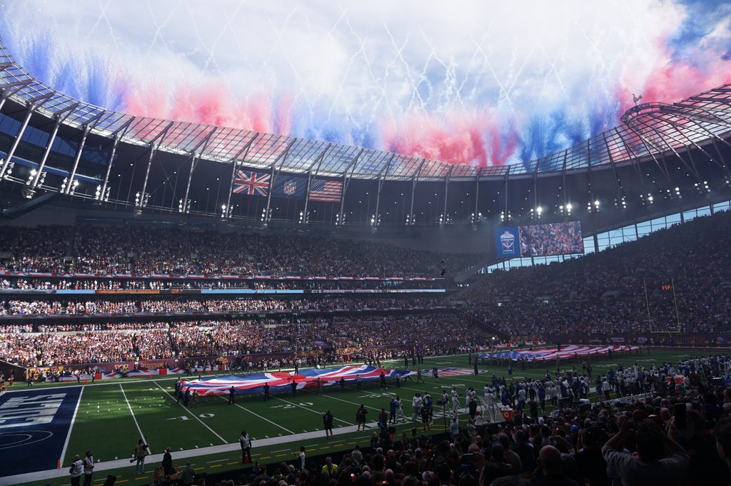 DSC02826 22 Stunden Tottenham hautnah - ein NFL Klassentreffen rechtfertigt auch einen Aufenthalt ohne Schlaf.