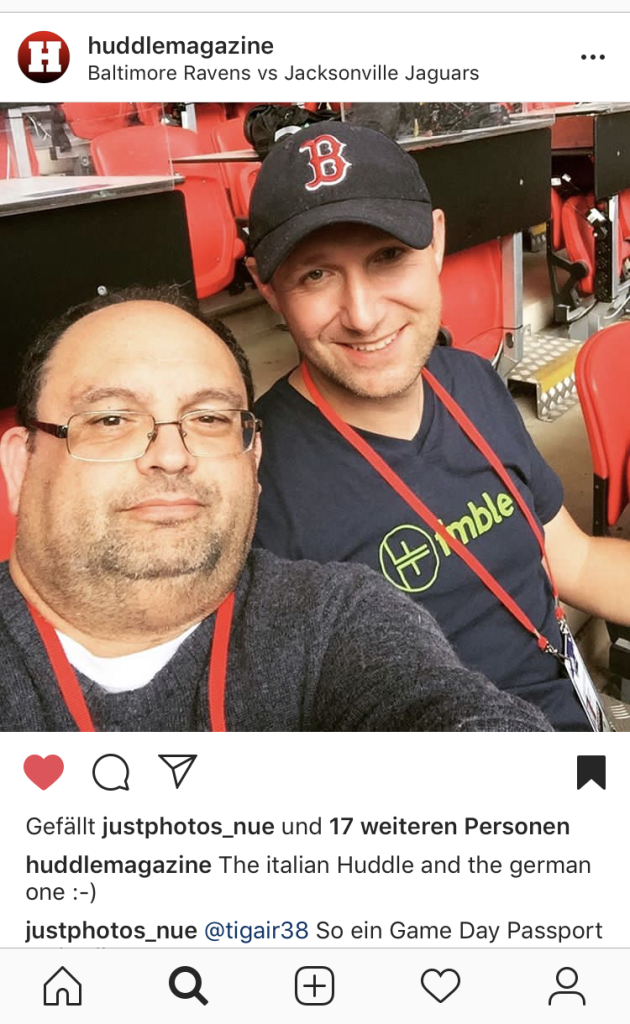 IMG 2702 edited 22 Stunden Tottenham hautnah - ein NFL Klassentreffen rechtfertigt auch einen Aufenthalt ohne Schlaf.