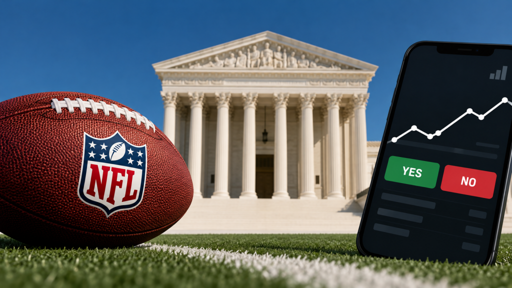 NFL Demands Strict Supreme Court Regulation on Prediction Markets Like Kalshi and Polymarket