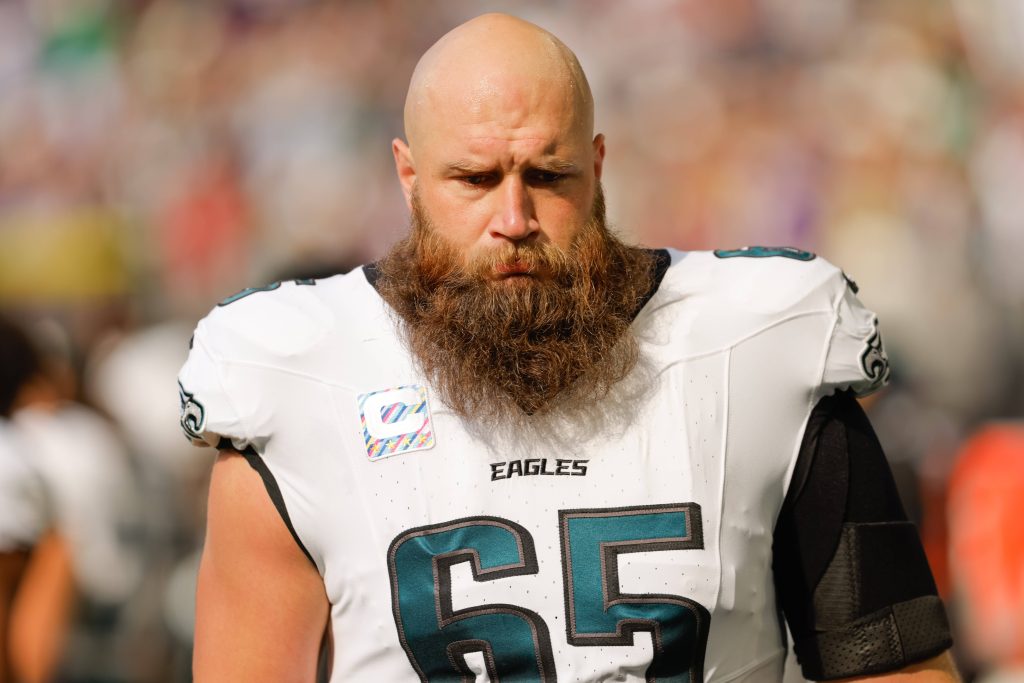 Lane Johnson tritt zurück, Cam Jurgens geht nach Baltimore: Wie die Eagles mit ausgedünnter Offensive Line ins NFL London Game gegen die Jaguars starten.