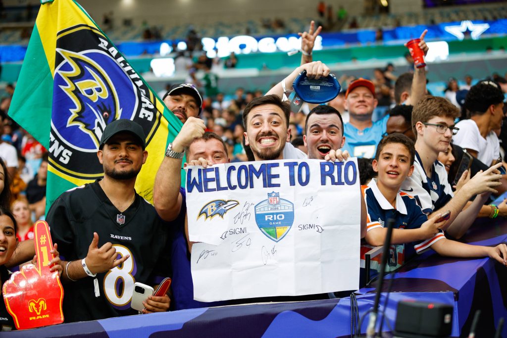 Die NFL International Games wachsen weiter: In Rio de Janeiro spielten die Ravens und Cowboys vor Fans aus aller Welt. |